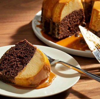 Chocoflan casero de la abuela